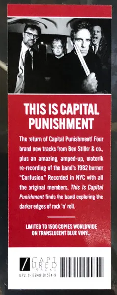 This is Capital Punishment (Translucent Blue)