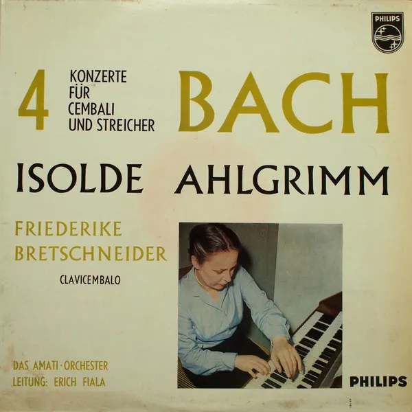 4 Konzerte Für Cembali Und Streicher