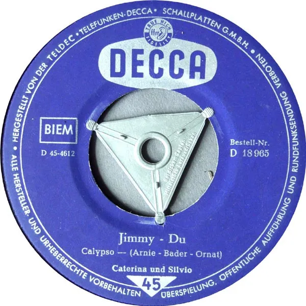 Jimmy - Du / Es War In Portugal Im Mai