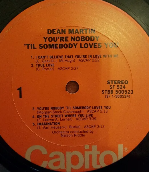 You're Nobody 'Til Somebody Loves You / Return To Me