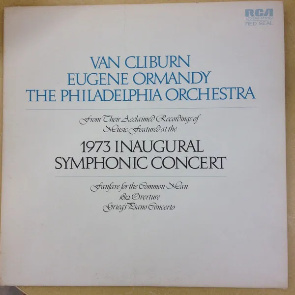 Music Featured At The 1973 Inaugural Symphonic Concert