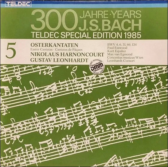Osterkantaten = Easter Cantatas BWV 4, 6, 31, 66, 134