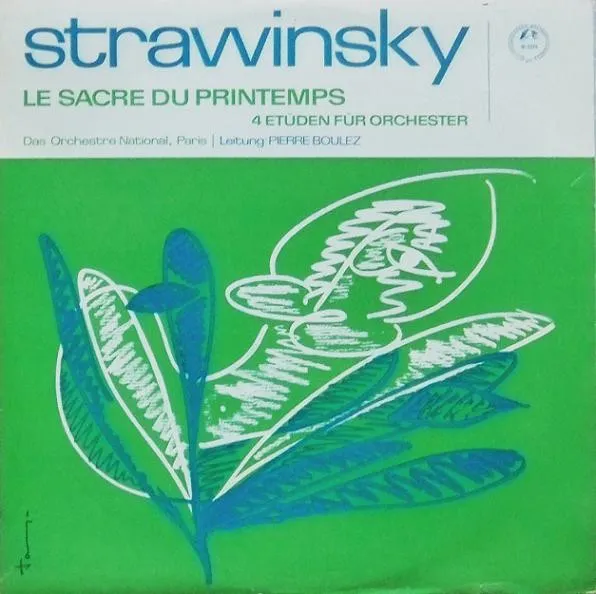 Le Sacre Du Printemps / 4 Etüden Für Orchester