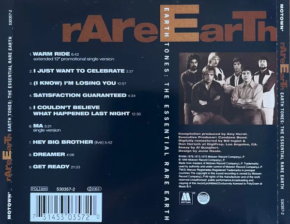 Earth Tones: The Essential Rare Earth