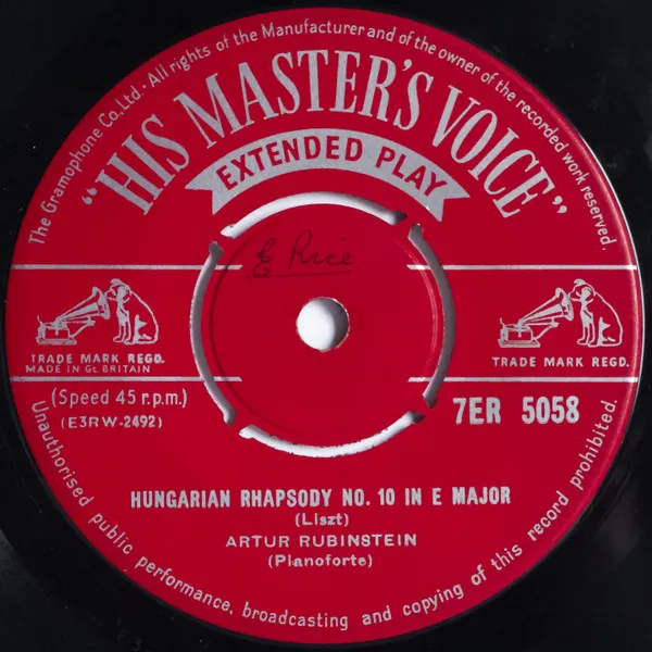 Hungarian Rhapsody No. 10 In E Major / Valse Impromptu In A Flat Major