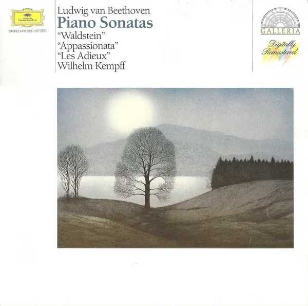 Piano Sonatas - Waldstein - Appassionata - Les Adieux