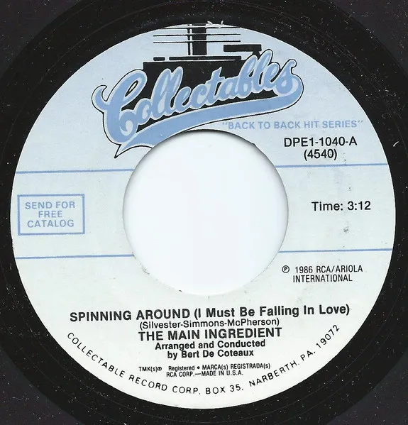 Spinning Around (I Must Be Falling In Love) / Happiness Is Just Around The Bend