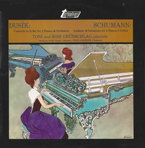 Concerto In B Flat For 2 Pianos & Orchestra / Andante & Variations For 2 Pianos, 2 Cellos