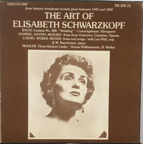 The Art Of Elisabeth Schwarzkopf