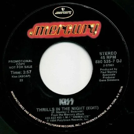 Thrills In The Night (Edit)