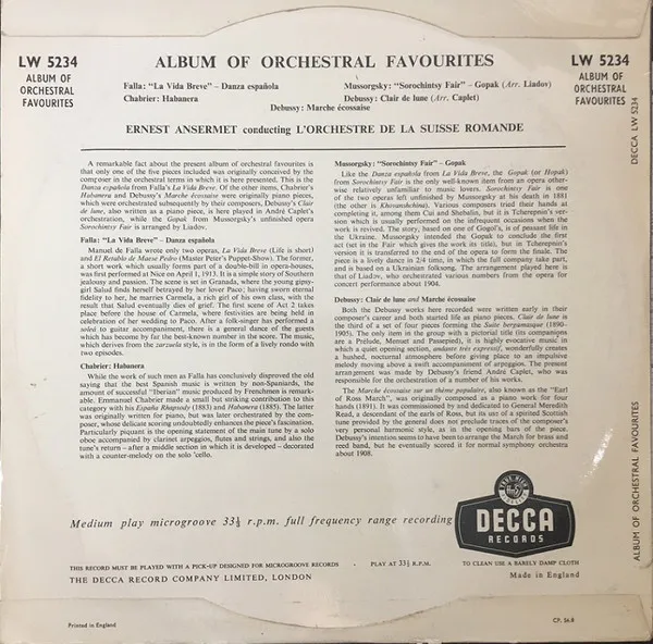 Album Of Orchestral Favourites