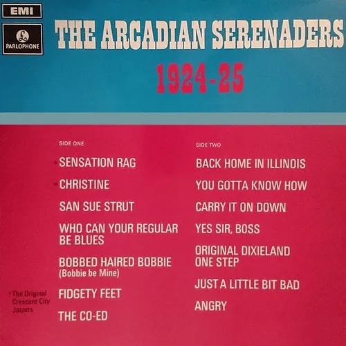The Arcadian Serenaders 1924-25