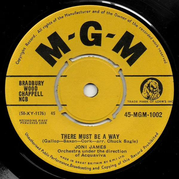 There Must Be A Way / I'm Sorry For You, My Friend