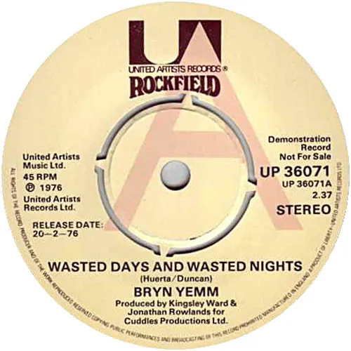 Wasted Days And Wasted Nights