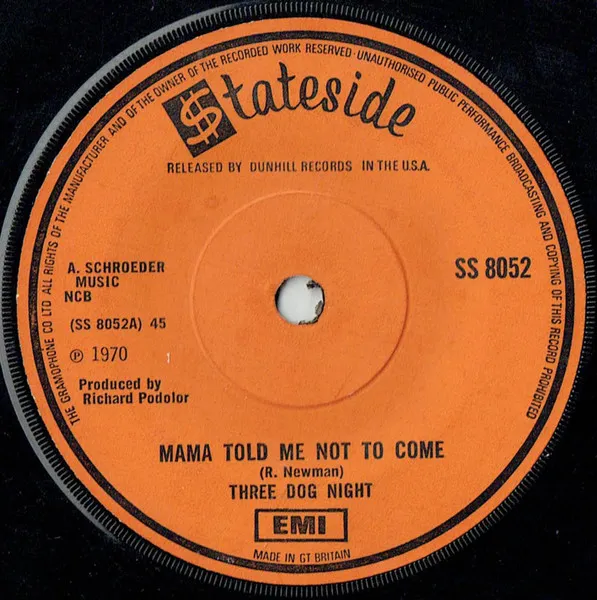 Mama Told Me Not To Come / Rock And Roll Widow