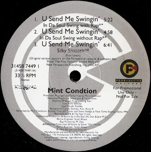U Send Me Swingin'