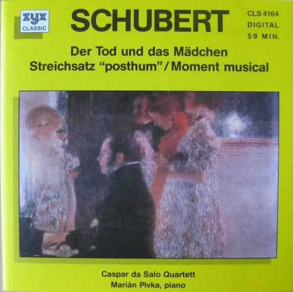 Der Tod Und Das Mädchen / Streichsatz "Posthum" / Moment Musical