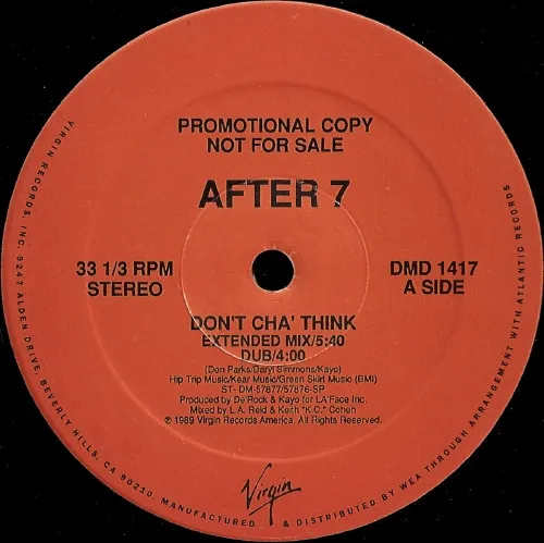 Don't Cha' Think