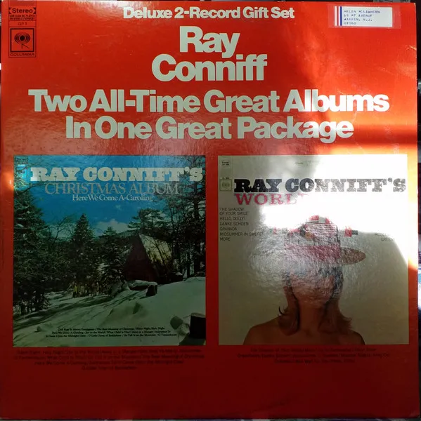 Ray Conniff's World of Hits / Ray Conniff''s Christmas Album Here We Come A-Caroling