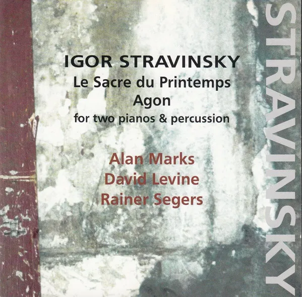 Le Sacre Du Printemps / Agon For Two Pianos & Percussion
