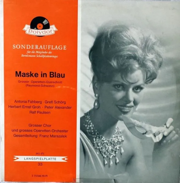 Maske In Blau (Grosser Operetten-Querschnitt)