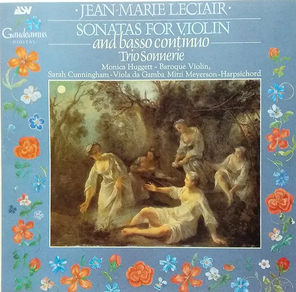 Sonates For Violin And Basso Continuo