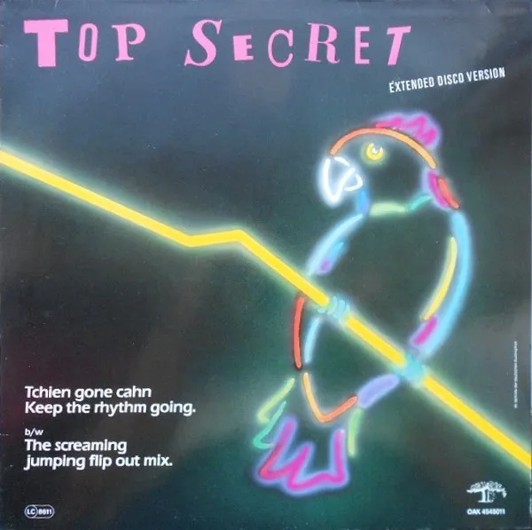 Tchien Gone Cahn Keep The Rhythm Going. Extended Disco Version b/w The Screaming Jumping Flip Out Mix.