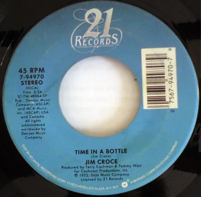 Time In A Bottle / It Doesn't Have To Be That Way