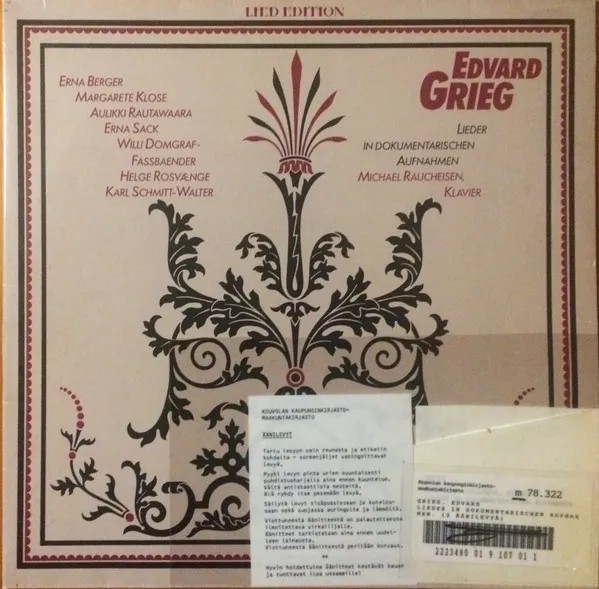 Lieder In Dokumentarischen Aufnahmen