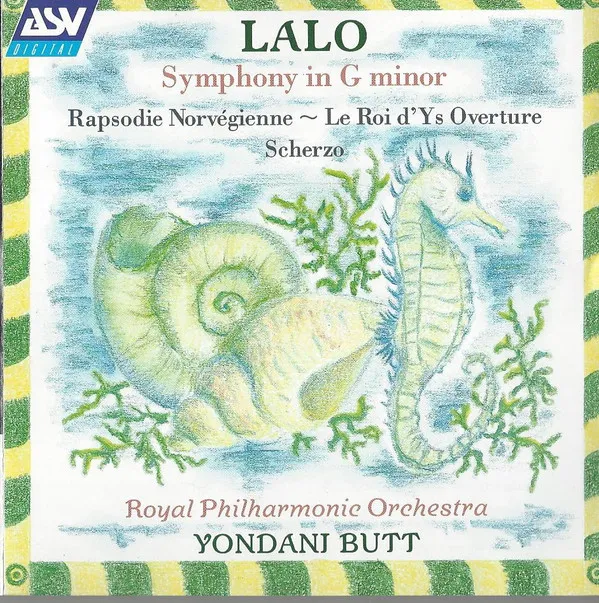 Symphony In G Minor ~ Rapsodie Norvégienne ~ Le Roi D'Ys Overture ~ Scherzo
