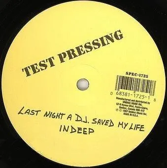Last Night A D.J. Saved My Life (Bootleg Mix) / Feed The Flame (Bootleg Mix)