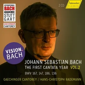 Vision.Bach 2 - Kantaten vom Johannistag bis 8.Sonntag nach Trinitatis des 1.Leipziger Jahrgangs