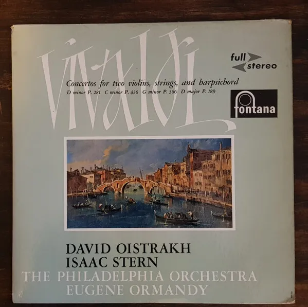 Concertos For Two Violins, Strings And Harpsichord