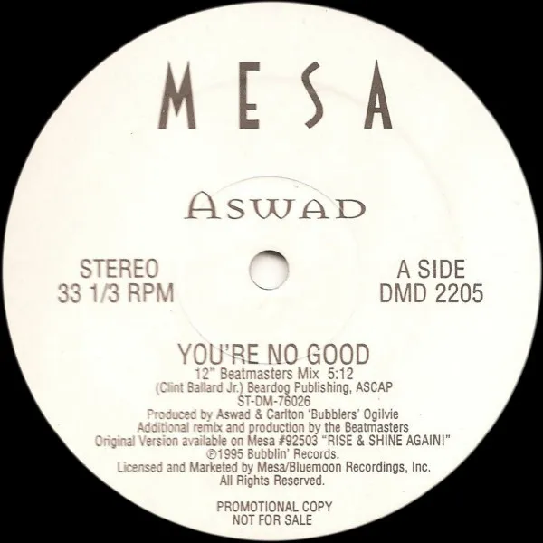You're No Good