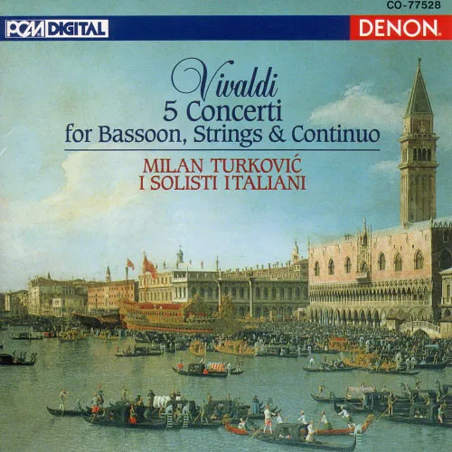 5 Concerti for Bassoon, Strings & Continuo