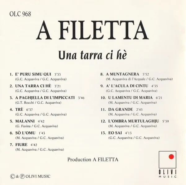 Una Tarra Ci Hè