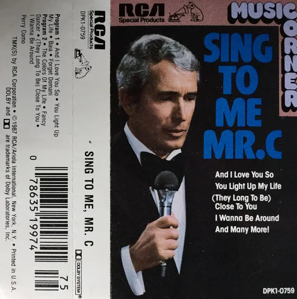 Sing To Me, Mr. C.