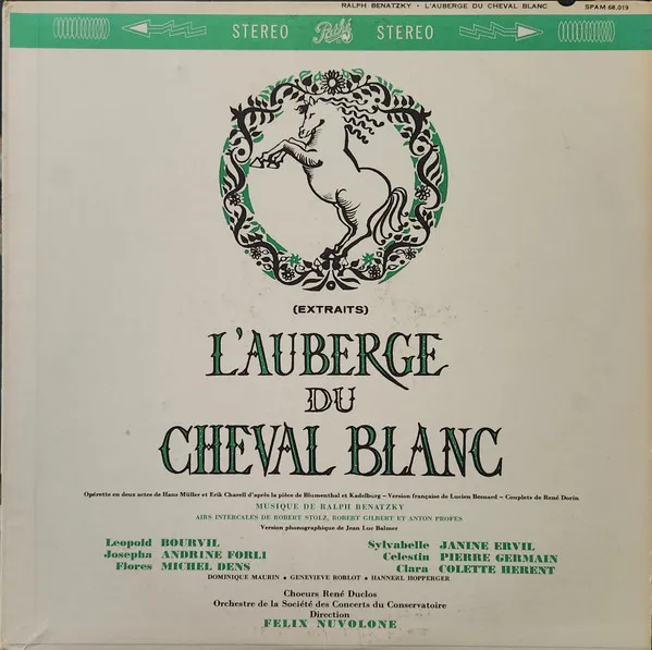 L'Auberge Du Cheval Blanc (Extraits)