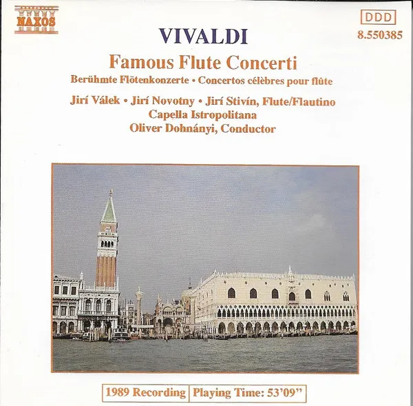 Famous Flute Concerti