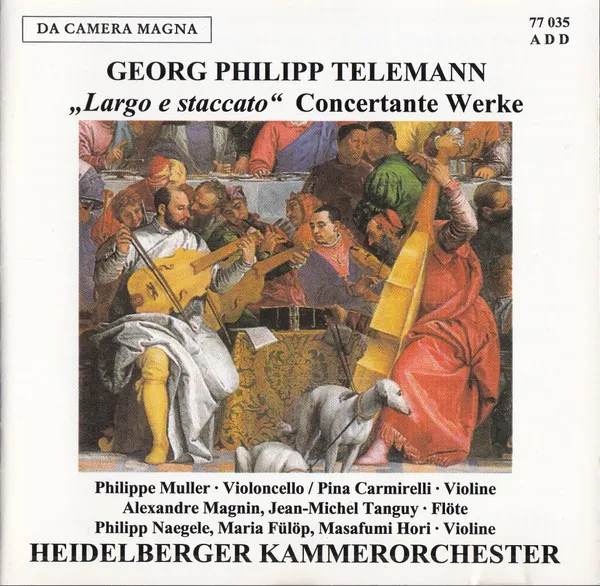 "Largo E Staccato" Concertante Werke