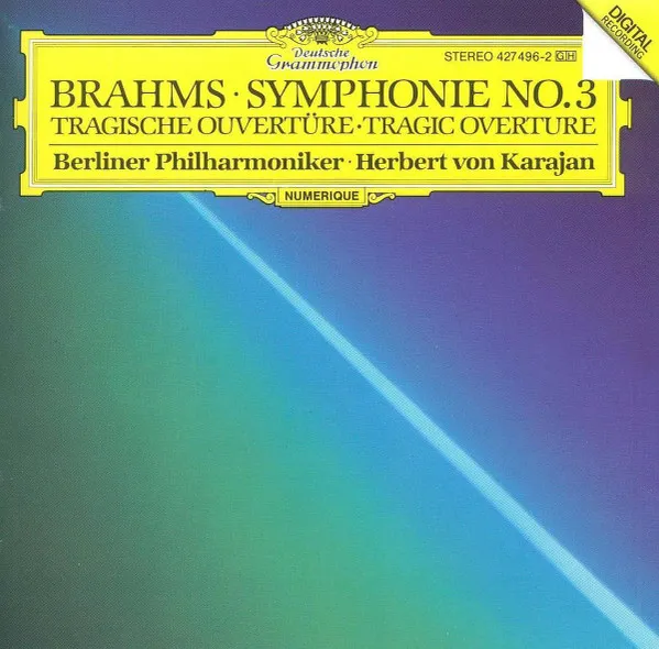 Symphonie No.3 Tragische Ouvertüre = Tragic Overture