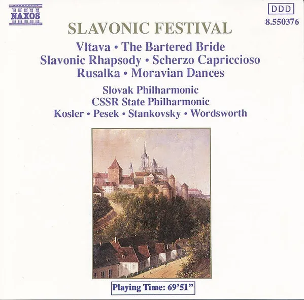 Slavonic Festival (Vltava • The Bartered Bride • Slavonic Rhapsody • Scherzo Capriccioso • Rusalka • Moravian Dances)