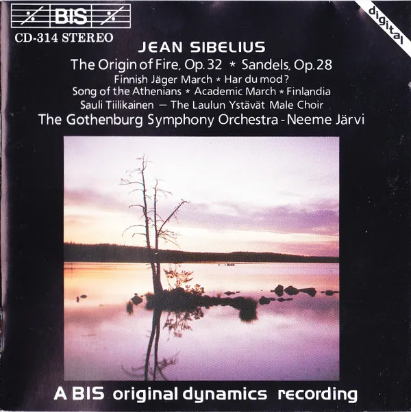 The Origin Of Fire, Op.32 / Sandels, Op.28