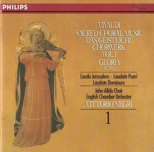 Sacred Choral Music Vol.1: Gloria RV 589