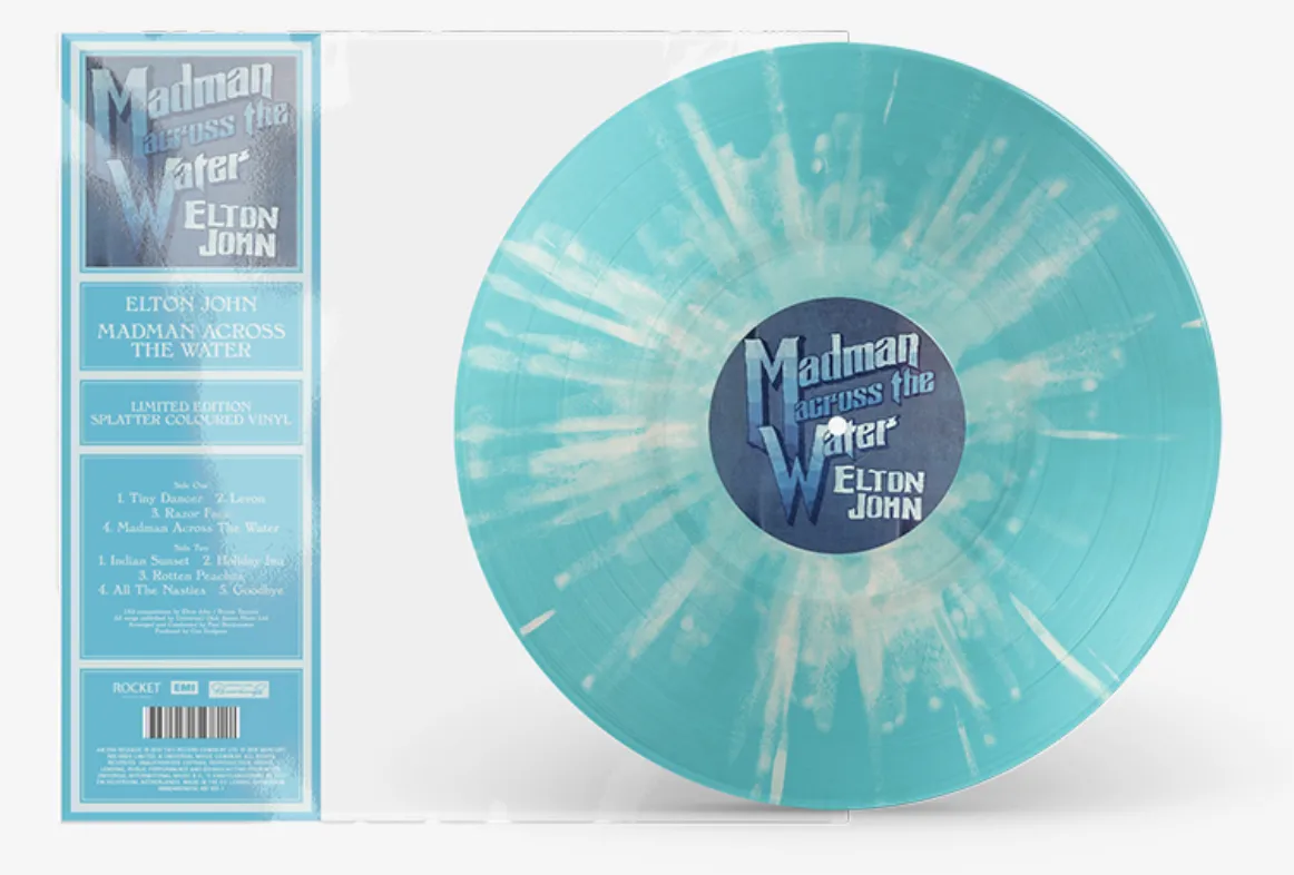 Madman Across The Water (2017 remastered) (Limited Edition) (Splatter Vinyl)