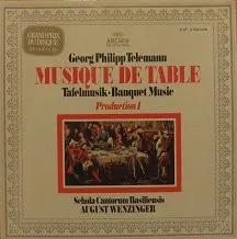 Musique De Table (Tafelmusik-Banquet Music) - Production I