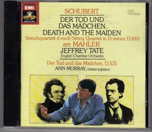Der Tod Und Das Mädchen Streichquartett D-Moll D.810 / Der Tod Und Das Mädchen, D.531
