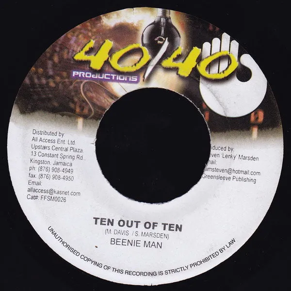 Ten Out Of Ten