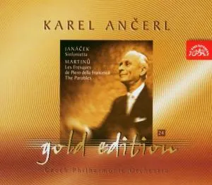 Ančerl Gold Edition 24 Janáček : Sinfonietta / Martinů : Fresky Piera della Francesca, Paraboly