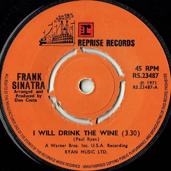 I Will Drink The Wine